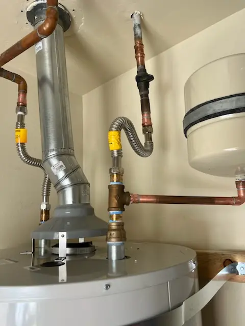 Water heater installation and plumbing repair in Garrett Hill
